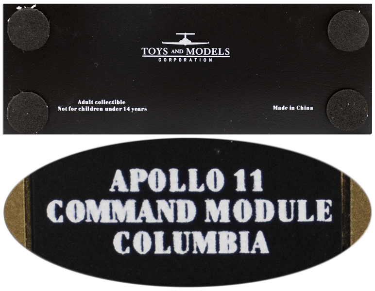 Buzz Aldrin Signed Limited Edition Apollo 11 Command Module Model -- Fine Condition